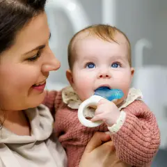 Dentaruolo Mini Cooler & Clip Maschio - massaggia gengive