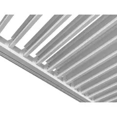 Pergola Palmas 3x3,6 Bianco H240 Salmar - gazebi in ferro