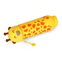 Legami - Kawaii Astuccio Scuola 2 in 1 in Morbido Silicone, Giraffa - regalo e gadget valigeria