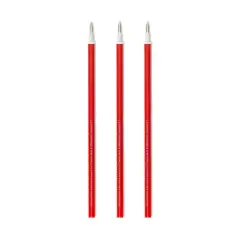 Refill per Penna Gel Cancellabile Rossa, Set 3 Pezzi - regalo e gadget valigeria