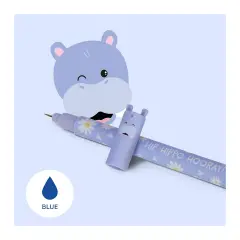 Legami - Penna gel cancellabile Hippo - regalo e gadget valigeria