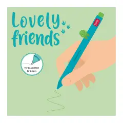 Legami - Penna gel  - Lovely Friends DIno - regalo e gadget valigeria