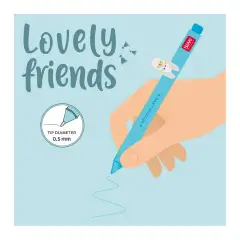 Legami - Penna gel  - Lovely Friends LLAMA - regalo e gadget valigeria