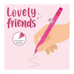 Legami - Penna Gel  - Lovely Friends Unicorn - regalo e gadget valigeria