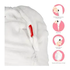 Legami - Turbante per Capelli Love My Hair, Asciugatura Rapida, in Microfibra, Tema Unicorno - regalo e gadget valigeria