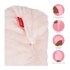 Legami - Turbante per Capelli Love My Hair, Asciugatura Rapida, in Microfibra, Tema Unicorno - regalo e gadget valigeria