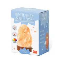 Legami - Lampada di Sale dell'Himalaya, Mini, Ø 7 cm, 300/400 g, Cromoterapia, Forma Naturale - regalo e gadget valigeria