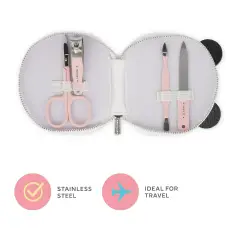 Legami Kit Manicure - But First, Nails! panda - regalo e gadget valigeria