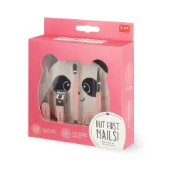 Legami Kit Manicure - But First, Nails! panda - regalo e gadget valigeria