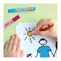 Legami - Set di 12 Pennarelli - Teddy Friends, TEDDY BEAR 12 Colori Assortiti - regalo e gadget valigeria