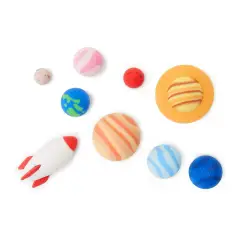Legami - Solar System, Set di 9 Gomme - regalo e gadget valigeria