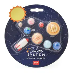Legami - Solar System, Set di 9 Gomme - regalo e gadget valigeria