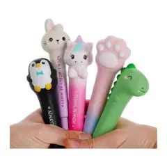 Legami - Penna Gel Antistress Squeezies, Tema Bunny - regalo e gadget valigeria