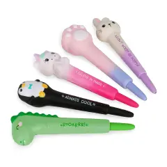 Legami - Penna Gel Antistress Squeezies, Tema Bunny - regalo e gadget valigeria