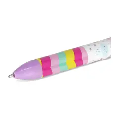 Legami - Penna Click&Clack a Due Colori, Tema Unicorn - regalo e gadget valigeria