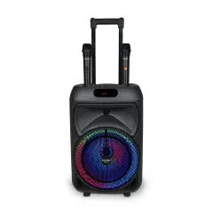 Cassa Trolley Wireless con 2 Microfoni e Luci RGB Integrate - Sistemi audio