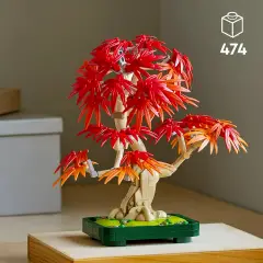 Lego Botanicals Bonsai di Acero Rosso Giapponese 10348 - lego