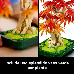 Lego Botanicals Bonsai di Acero Rosso Giapponese 10348 - lego