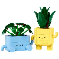 LEGO Botanicals Piantine Felici 10349 Set Decorativo Bambini - lego