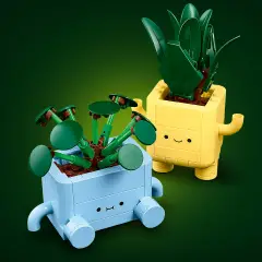LEGO Botanicals Piantine Felici 10349 Set Decorativo Bambini - lego