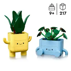 LEGO Botanicals Piantine Felici 10349 Set Decorativo Bambini - lego