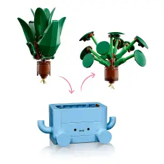 LEGO Botanicals Piantine Felici 10349 Set Decorativo Bambini - lego