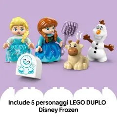 Lego Duplo Disney La Festa al Castello di Anna Ed Elsa Frozen 10455 - Costruzioni in plastica