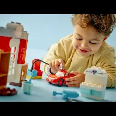 Lego Duplo Disney's Mcqueen's Visit To Doc's Workshop 10456 - Plastic Construction