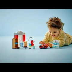 Lego Duplo Disney's Mcqueen's Visit To Doc's Workshop 10456 - Plastic Construction