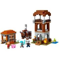 Lego Minecraft L’avamposto del Saccheggiatore e Predone 21278 - lego