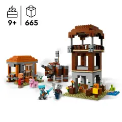 Lego Minecraft L’avamposto del Saccheggiatore e Predone 21278 - lego
