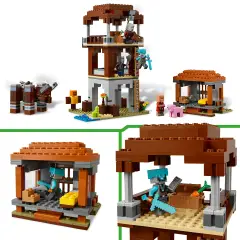 Lego Minecraft L’avamposto del Saccheggiatore e Predone 21278 - lego