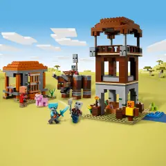 Lego Minecraft L’avamposto del Saccheggiatore e Predone 21278 - lego