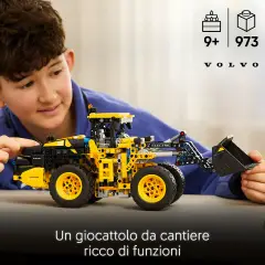 Lego Technic Pala Gommata Volvo L120 Electric 42209 - lego