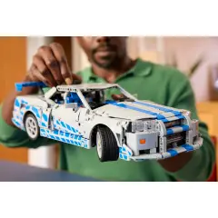 Lego Technic Auto Nissan Skyline Gt-r (r34) 2 Fast 2 Furious 42210 - lego
