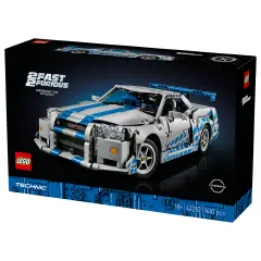 Lego Technic Auto Nissan Skyline Gt-r (r34) 2 Fast 2 Furious 42210 - lego
