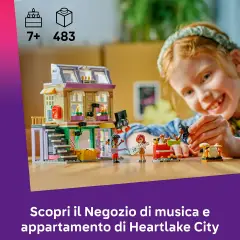 Lego Friends Negozio di Musica e Appartamento 42653 - lego