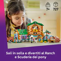 Lego Friends Ranch e Scuderia Dei Pony 42654 - lego