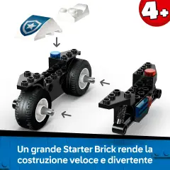 Lego City Inseguimento della Moto della Polizia 60455 - lego