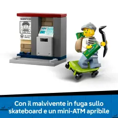 Lego City Inseguimento della Moto della Polizia 60455 - lego