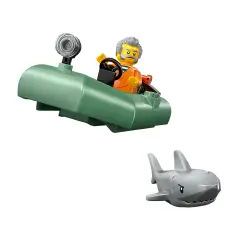 Lego City Inseguimento del Motoscafo della Polizia 60456 - lego