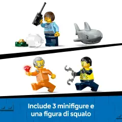 Lego City Inseguimento del Motoscafo della Polizia 60456 - lego