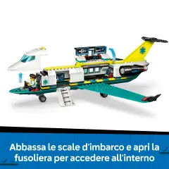 Lego City Aereo Ambulanza di Emergenza 60465 - lego