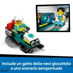 Lego City Aereo Ambulanza di Emergenza 60465 - lego