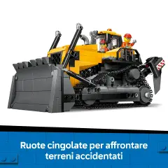 Lego City Bulldozer Giallo 60466 - lego