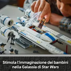 LEGO Star Wars U-Wing Starfighter Ribelle 75399 – Set Costruibile - lego