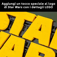 LEGO Star Wars Logo Star Wars in Mattoncini 75407 – 700 Pezzi - lego