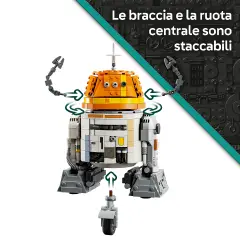 Lego Star Wars Droide Astromeccanico Chopper (c1-10p) 75416 - lego
