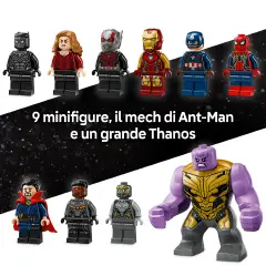 LEGO Marvel Avengers Endgame La Battaglia Finale 76323 – 621 Pezzi - lego
