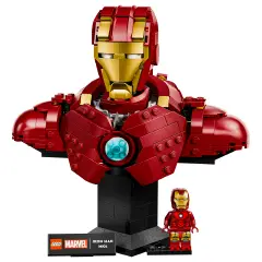 LEGO Marvel Busto di Iron Man MK4 76327 – Modello da Costruire - lego